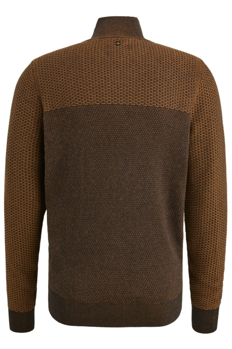 PME legend half zip collar cotton plated half